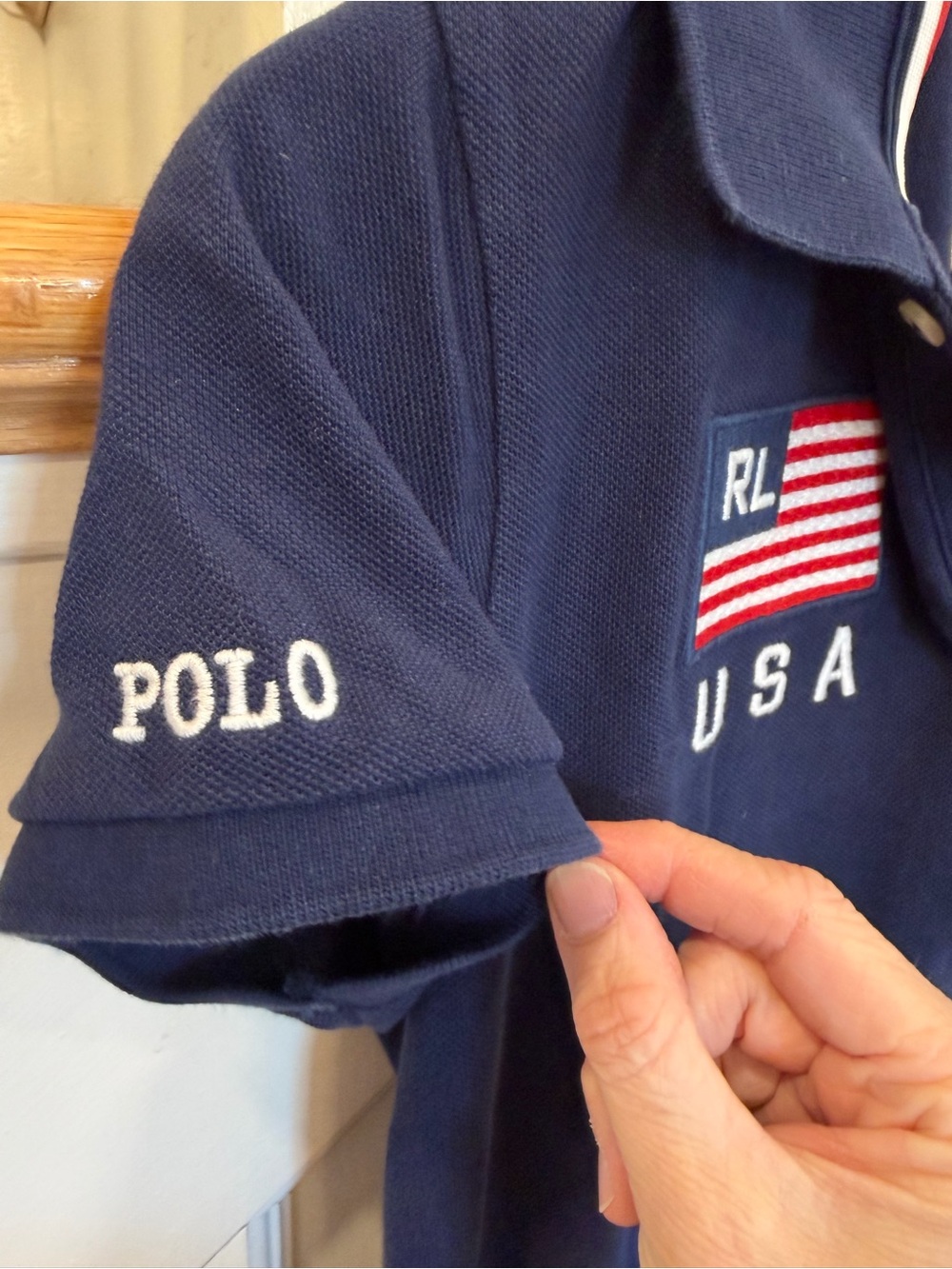 Polo Ralph Lauren Navy Blue Polo Shirt Dress Skinny Fit Womens S - Picture 5 of 8